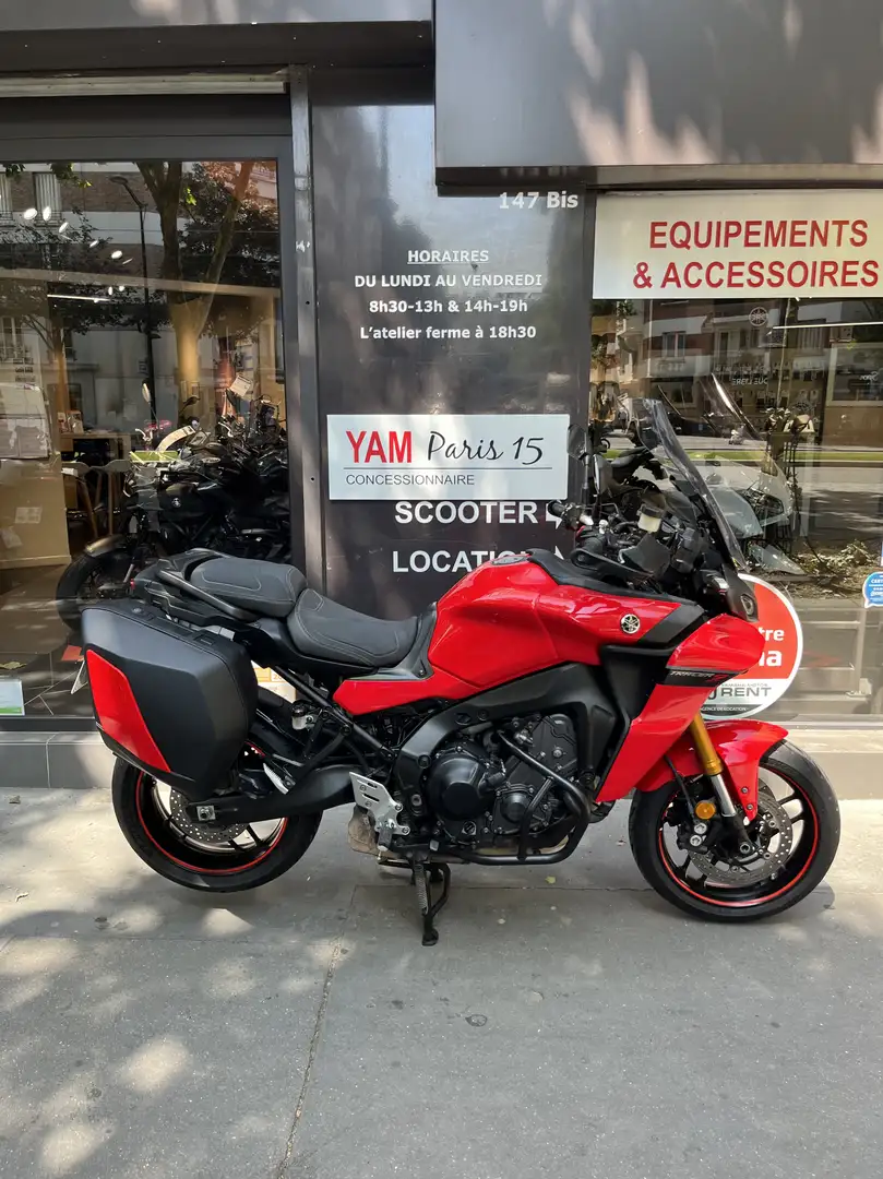 Yamaha Tracer 9 GT Rouge - 1