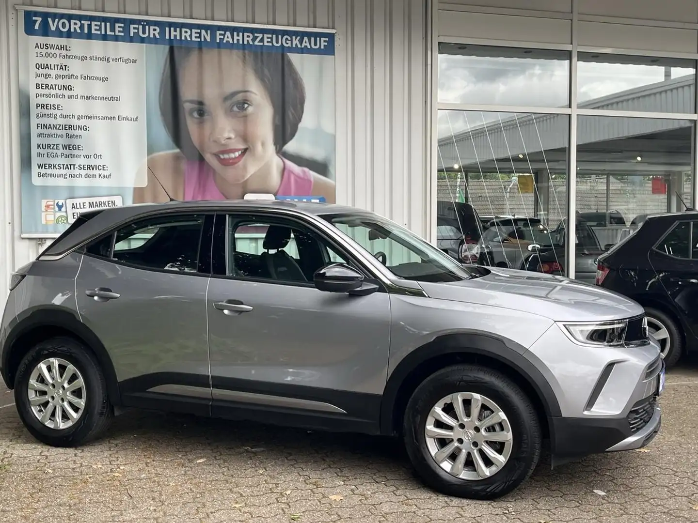 Opel Mokka 1.2 Turbo Edition NAVI*LED*ALU*CAM*PDC* Argent - 2