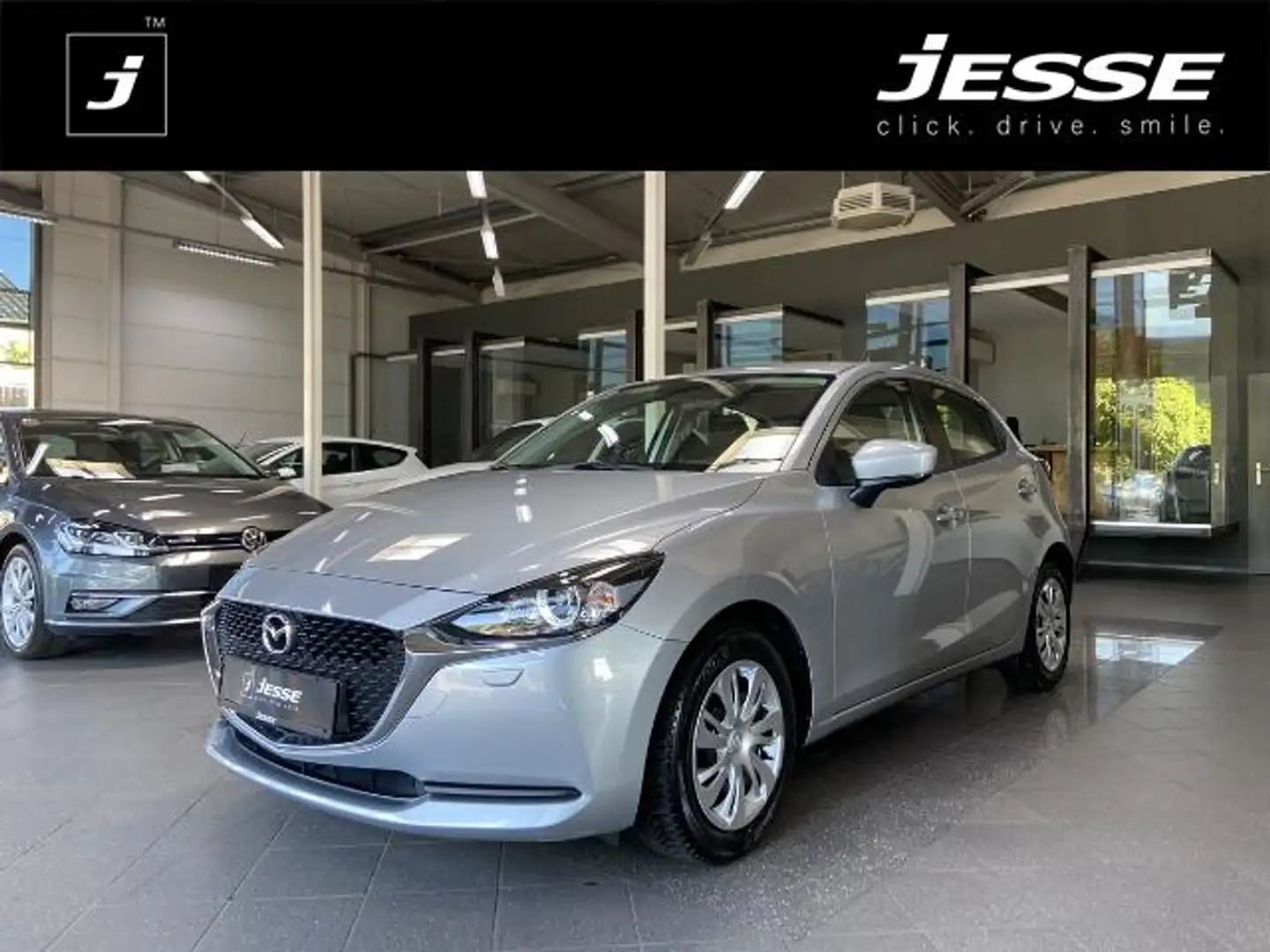 Mazda 2 SKYACTIV-G 75 Center-Line LED Klima Grijs - 1