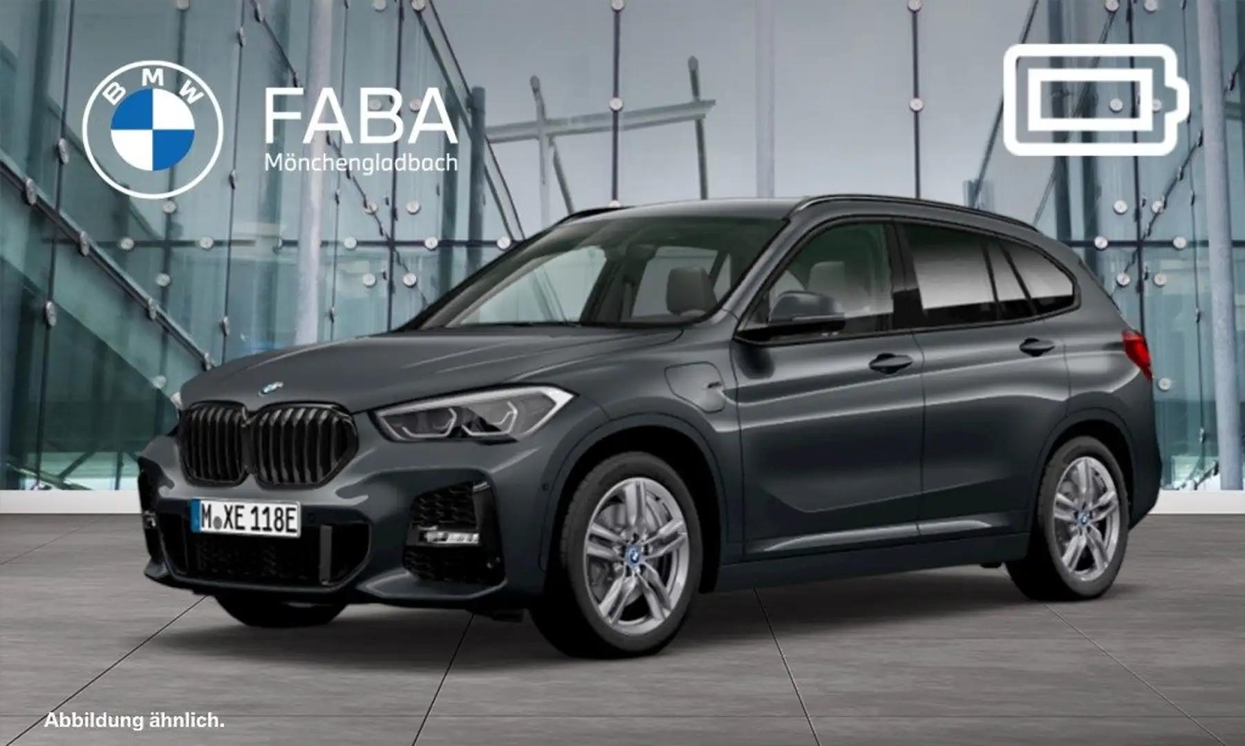 BMW X1 xDrive25e M Sportpaket DAB LED Tempomat Shz Grau - 1