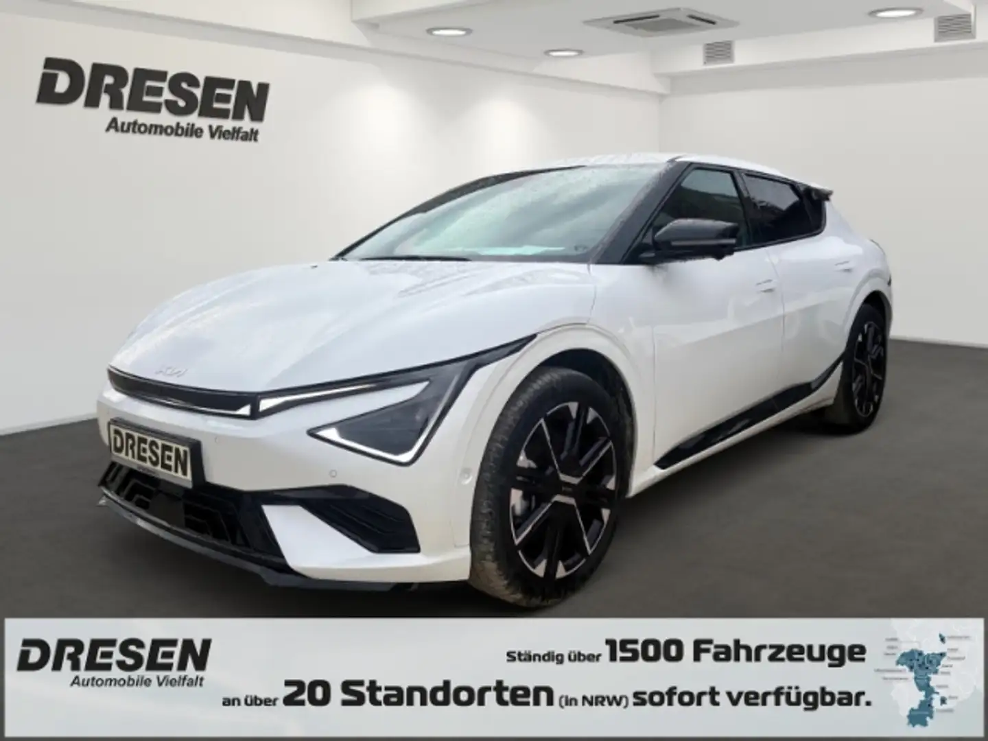 Kia EV6 GT-LINE NAVI,KLIMA,360 KAMERA,SITZHZG,CARPLAY Weiß - 1