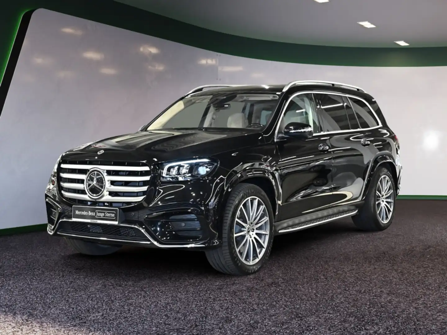 Mercedes-Benz GLS 580 4M AMG Line AHK Standhz Distr Pano HU Schwarz - 2