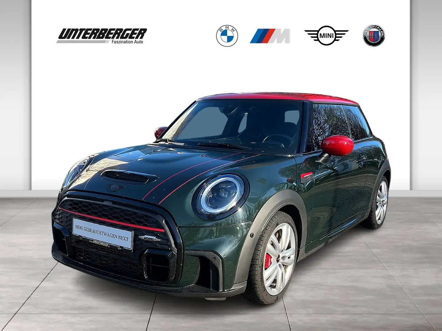 MINI John Cooper Works Hatch Head-Up HK HiFi DAB LED Grün - 1
