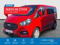 Ford Transit Custom 2.0 TDCi EcoBlue Hybrid - 9 plazas Rojo - thumbnail 1