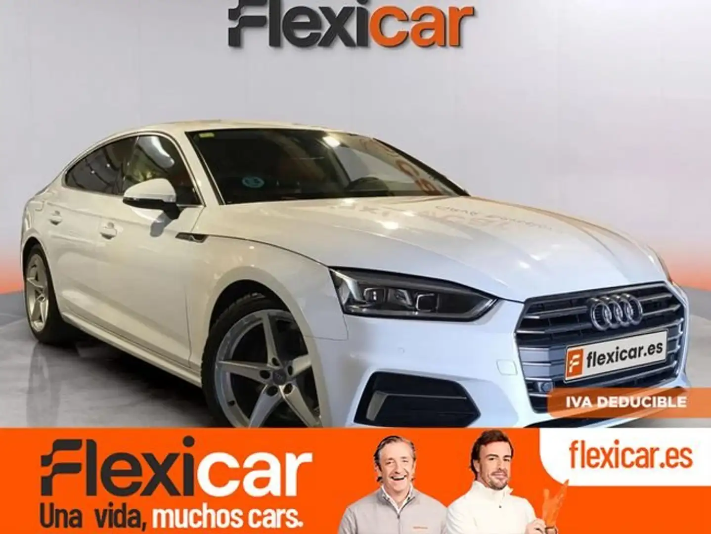 Audi A5 1.4+TFSI+110kW+%28150CV%29+S+tron+Sportback Blanco - 1