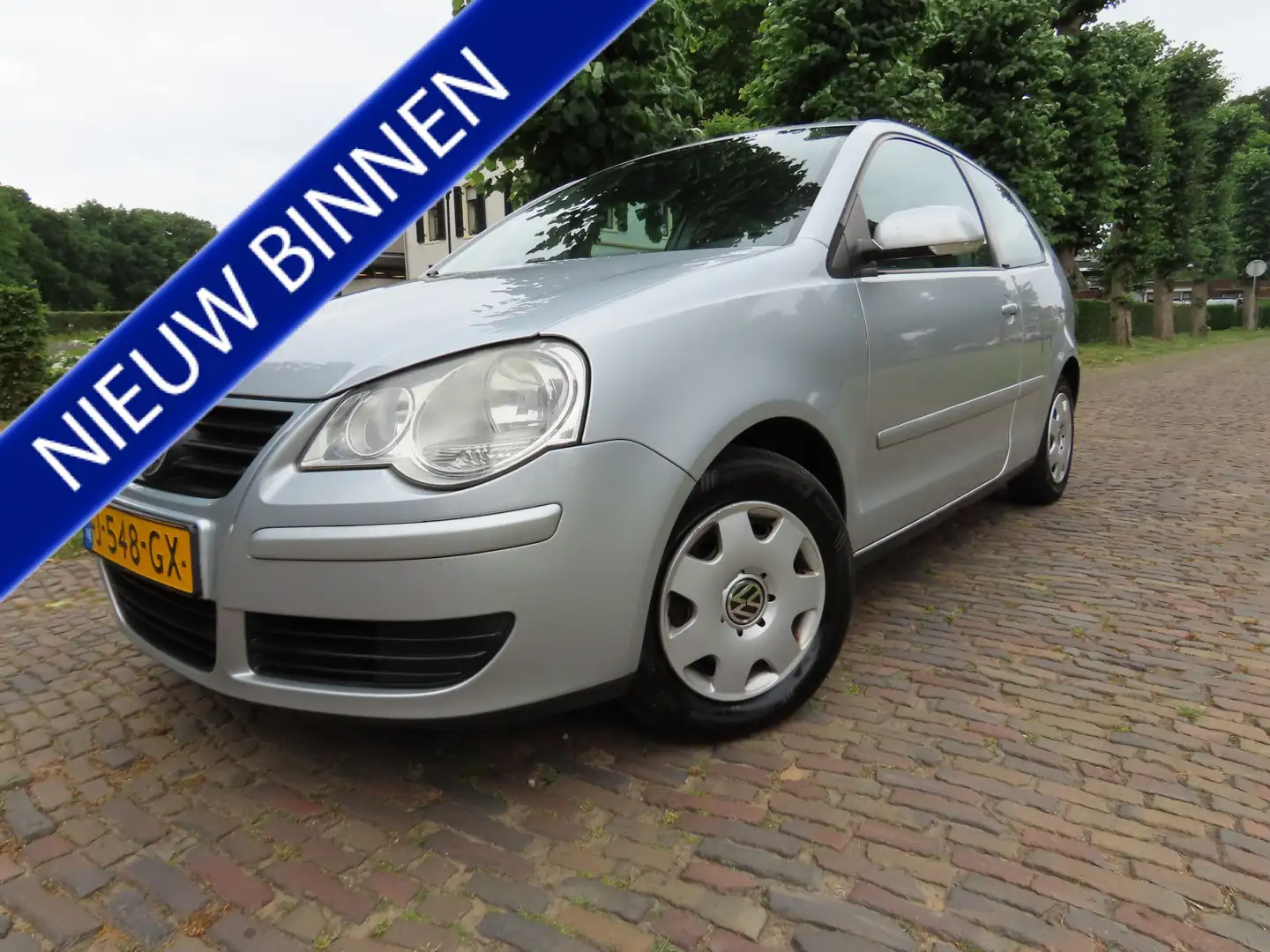 Volkswagen Polo 1.2-12V Trendline Airco Cruisecontrol Stoelverwarm Grijs - 1