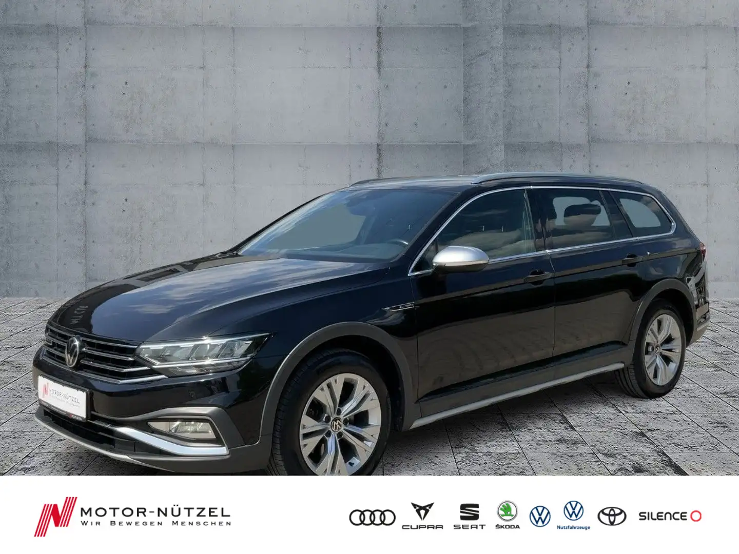 Volkswagen Passat Alltrack 2.0 TDI DSG 4M LED+NAV+STHZG+PLA Schwarz - 1