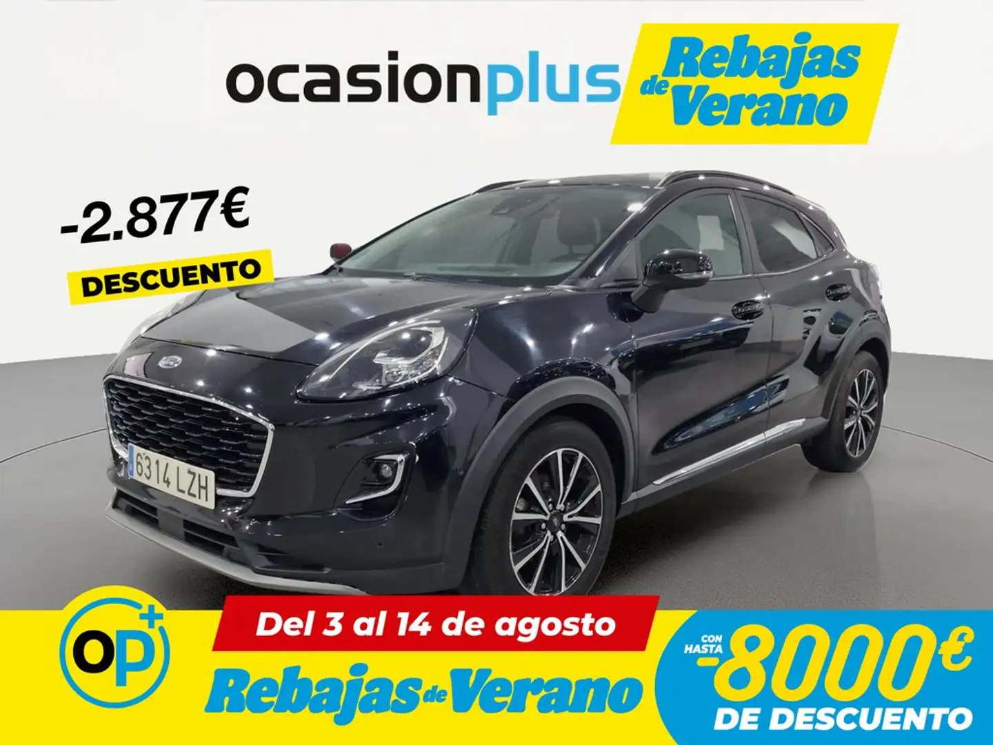 Ford Puma 1.0 EcoBoost MHEV Titanium Design 125 Negro - 1