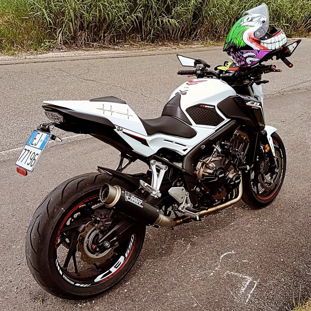 Honda CB 650 abs Blanc - 1