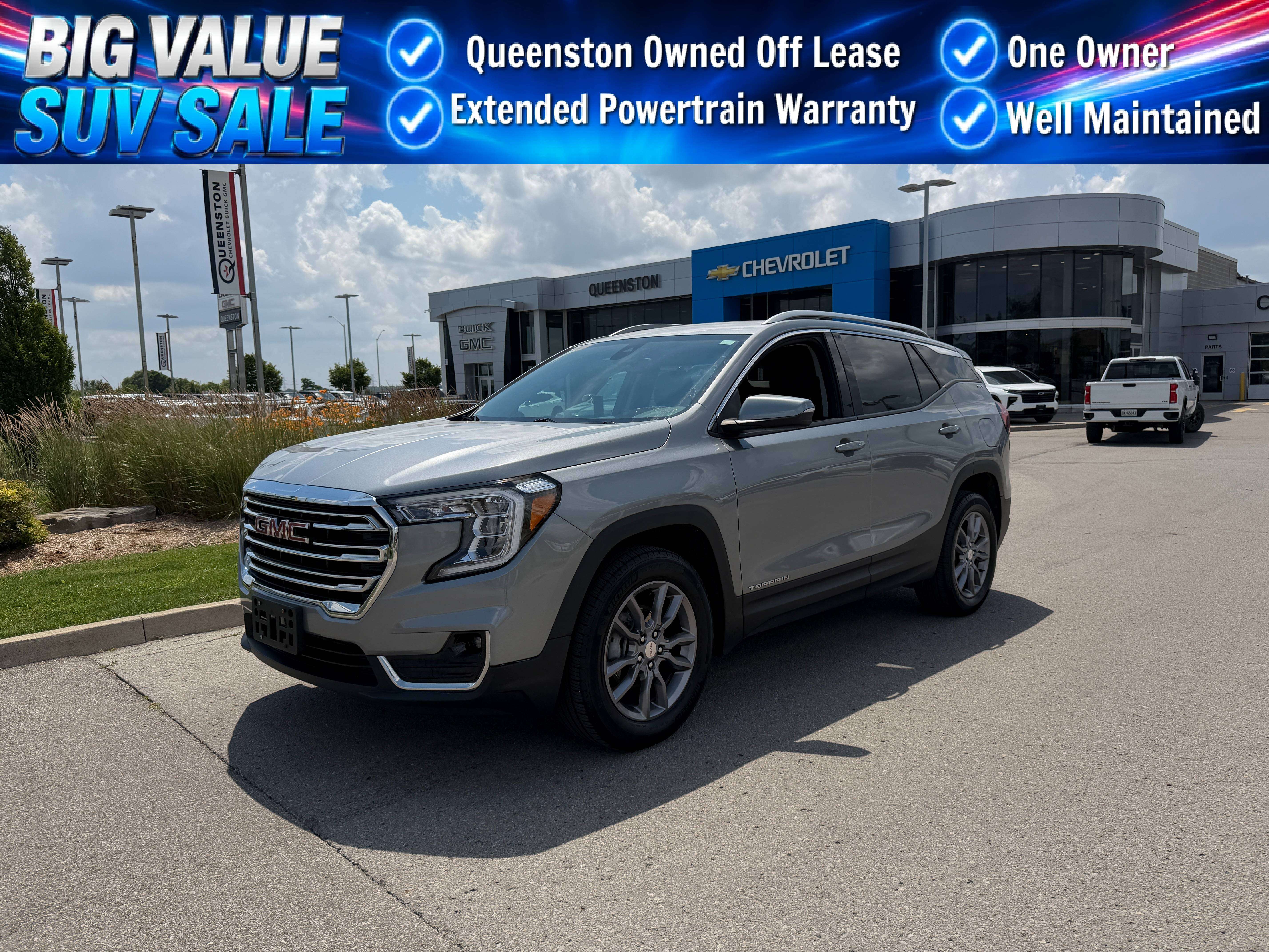 Gray 2024 GMC Terrain SUV / Crossover All-Wheel Drive Automatic