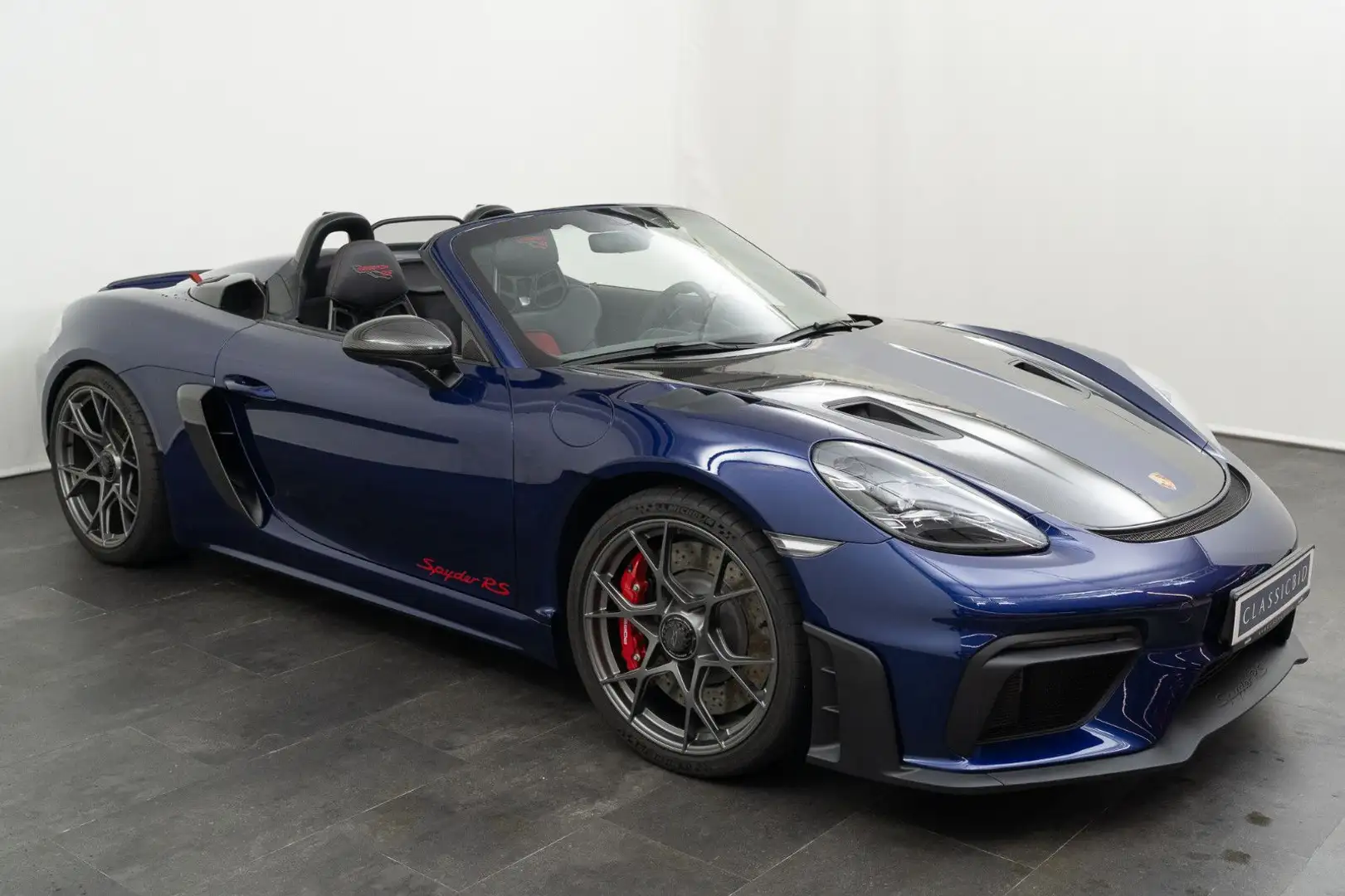 Porsche Boxster 718 Boxster Spyder RS Weissach Blau - 2