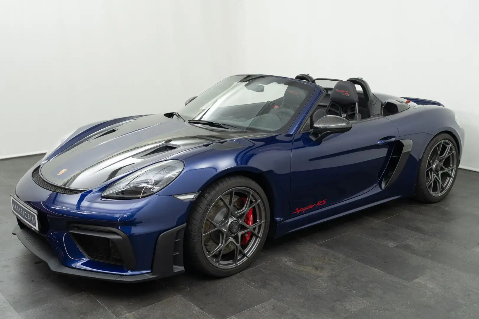 Porsche Boxster 718 Boxster Spyder RS Weissach Blau - 1