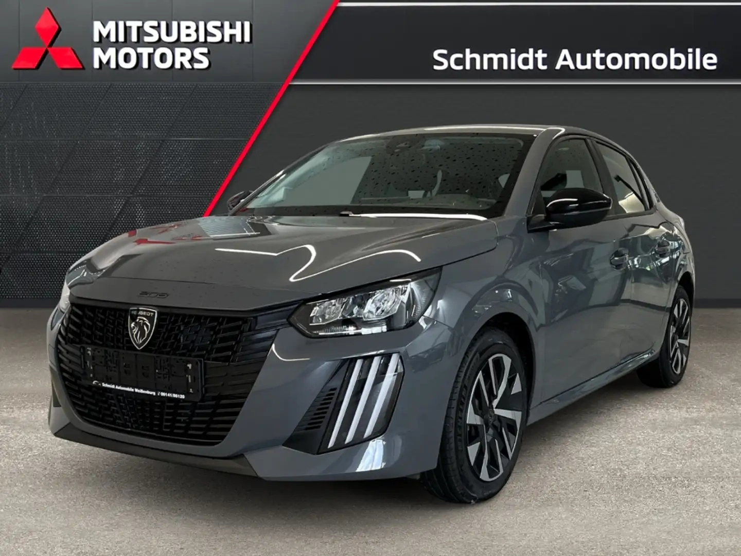 Peugeot 208 1.2 PureTech Active LED Klima Tempomat PDC Grau - 1