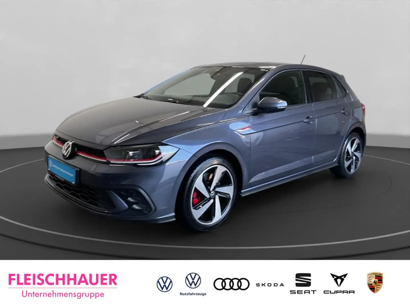 Volkswagen Polo VI 2.0 TSI GTI LED Apple CarPlay Navi Tel.-Vorb. P Grau - 1