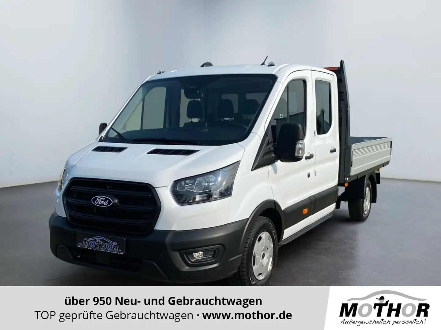 Ford Transit Pritsche Trend 2.0 4WD TEMP PDC SHZ Weiß - 1