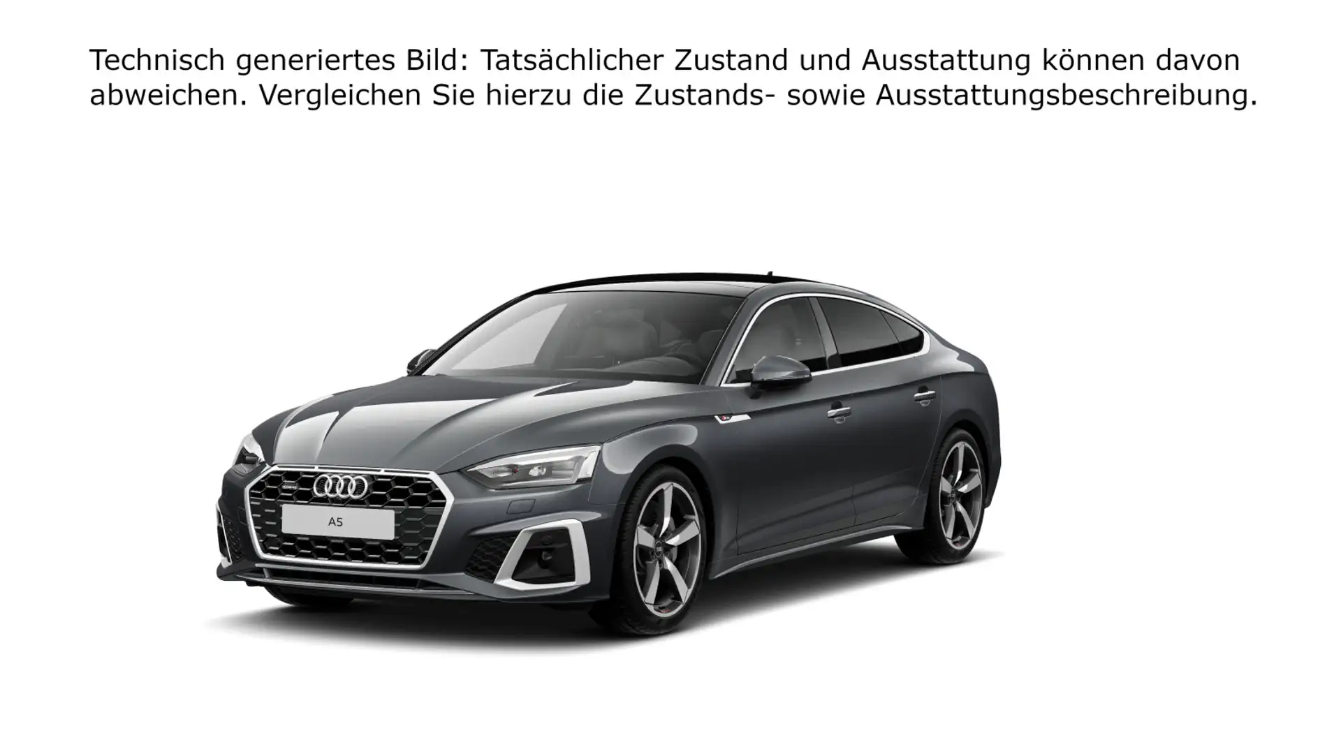 Audi A5 50 TDI quattro tiptronic S line Gris - 2