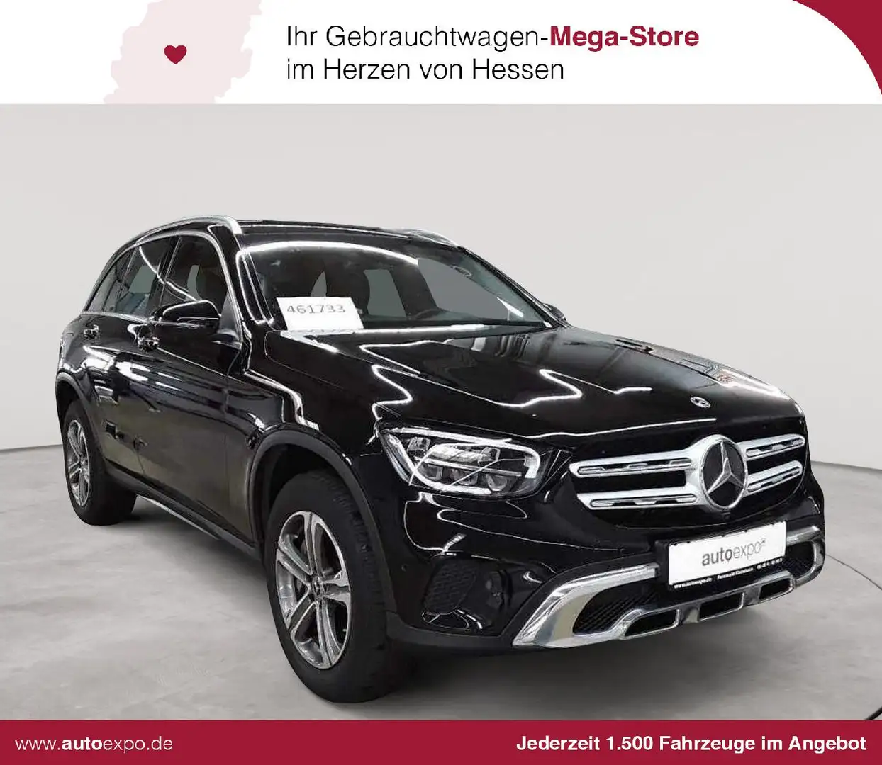 Mercedes-Benz GLC 300 GLC 300 de 4M-AHK KomfP BusiP DIS HuD Noir - 1