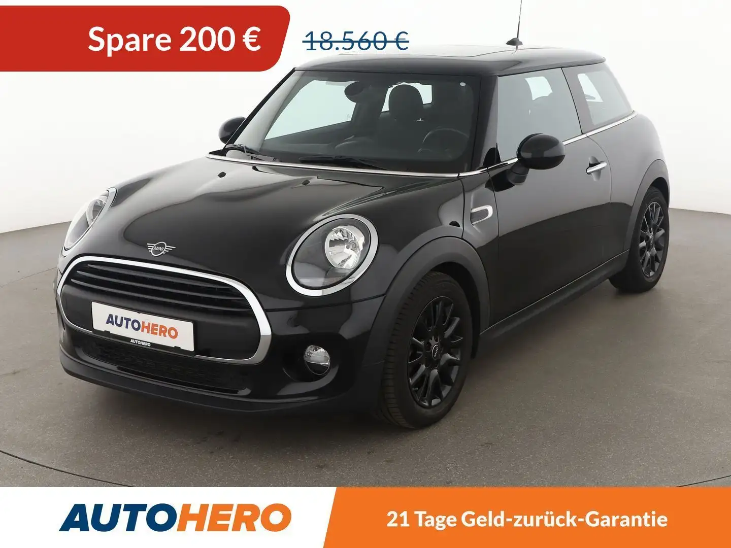 MINI One One Aut.*NAVI*TEMPO*PDC*SHZ*KLIMA*GARANTIE* Schwarz - 1