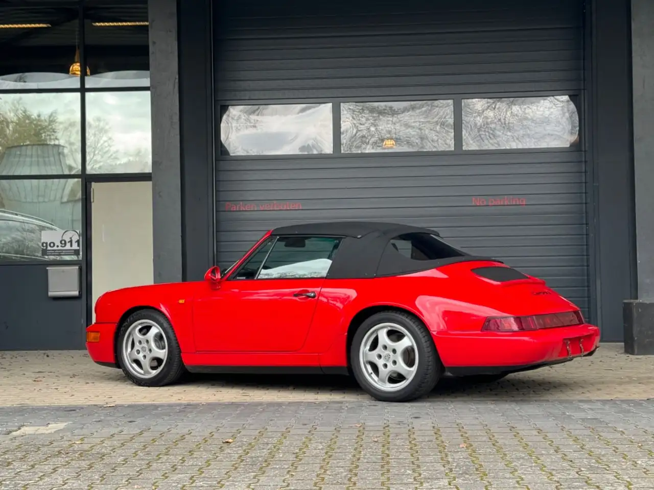 Porsche 964 Carrera 2 Cabrio ° Dt. Auto mit Serviceheft, foto 3