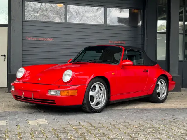 Porsche 964 Carrera 2 Cabrio ° Dt. Auto mit Serviceheft