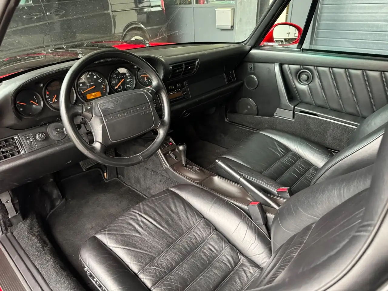 Porsche 964 Carrera 2 Cabrio ° Dt. Auto mit Serviceheft, foto 11