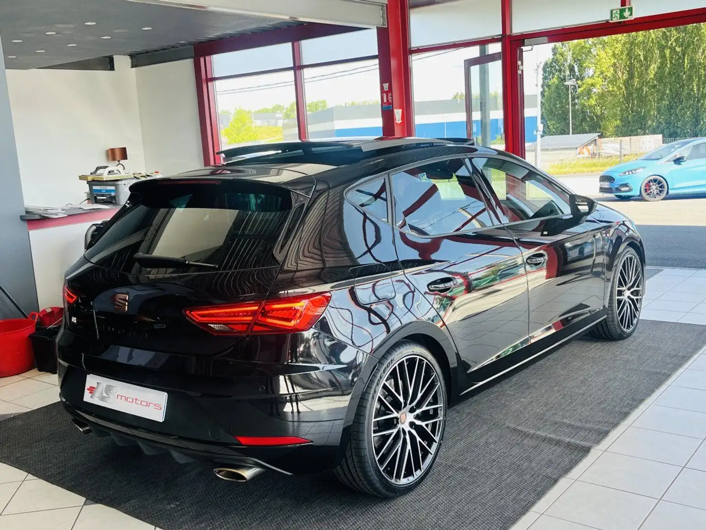 SEAT Leon CUPRA 2,0 TSI 290 DSG7 GPS TOIT PANORAMIQUE ACC DC Negro - 2