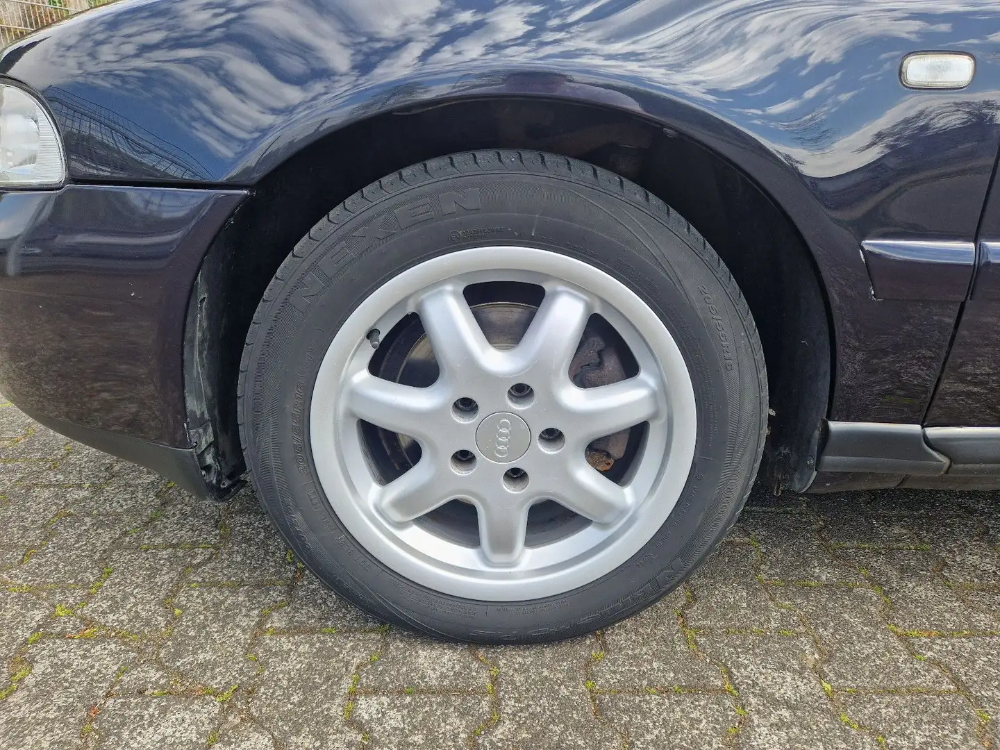 Audi A4 1.8 Limo 1. Hd ATM 189Tkm S-Line Blau - 2