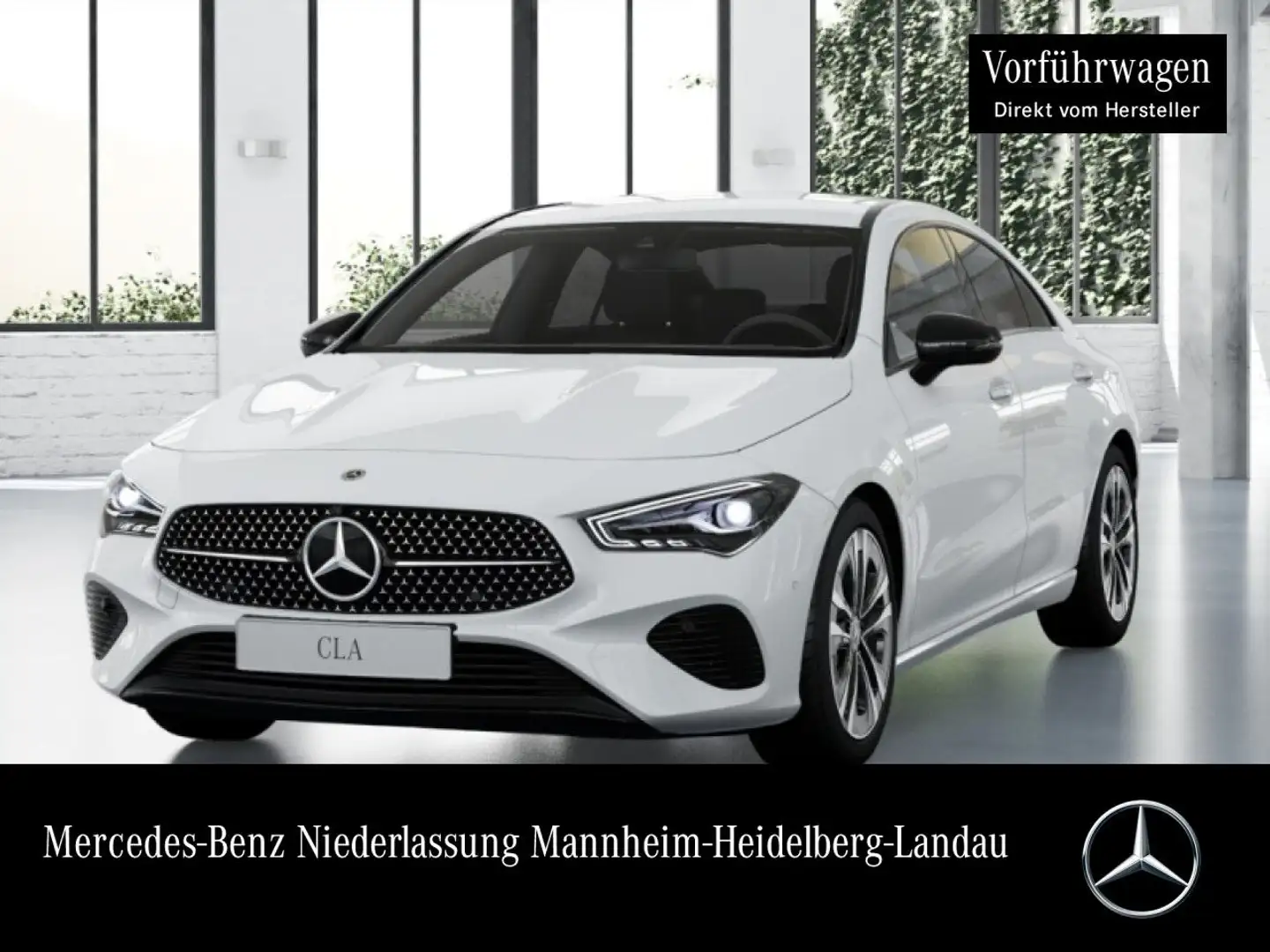 Mercedes-Benz CLA 200 PROGRESSIVE+NIGHT+360°+LED+TOTW+KEYLESS Blanc - 1
