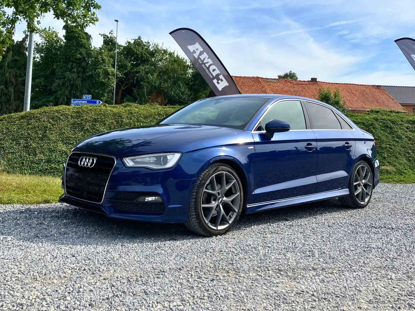 Audi A3 A3 2.0 TDI Limousine S line Sportpaket Blauw - 1