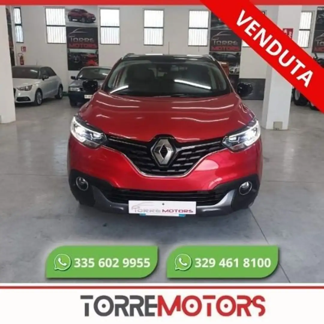 Renault Kadjar Kadjar 1.6 dci energy Bose 130cv Rouge - 1