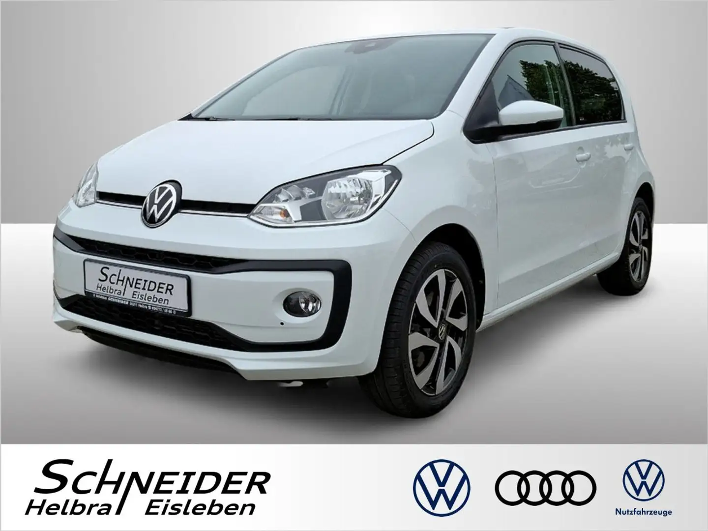 Volkswagen up! 1.0 ACTIVE CAM+BT+SHZ+DAB Bluetooth Klima Blanc - 1
