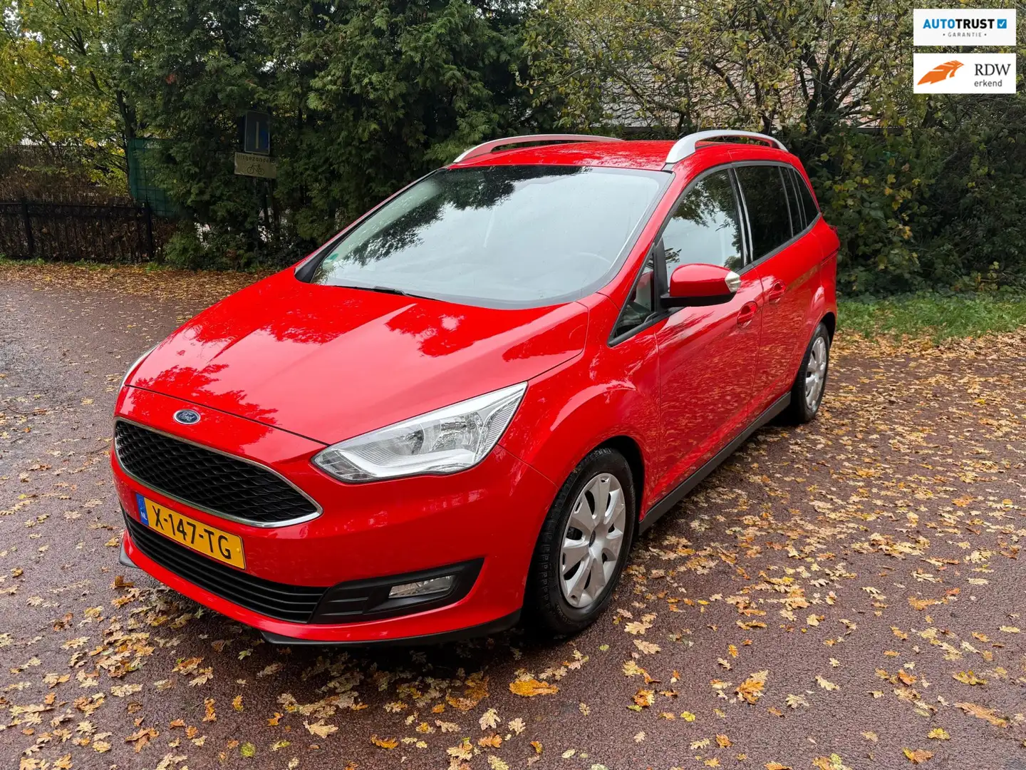 Ford Grand C-Max 1.0 Trend / Navi / Camera / Airco / Apk / pdc / cr Rosso - 1