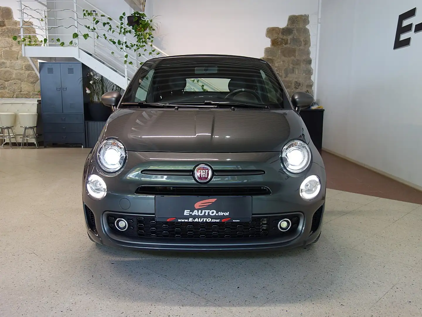 Fiat 500C 500S *SPORT *CABRIO *XENON *NAVI *TOP Grau - 2