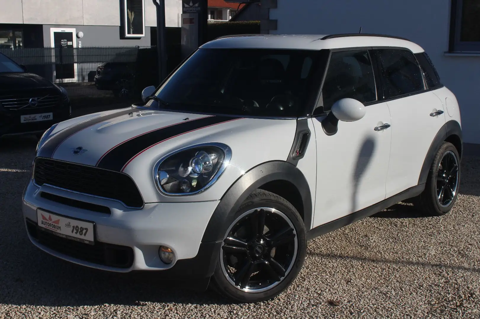 MINI Cooper S Countryman ~Navi~Teilleder~2.Hd Weiß - 1