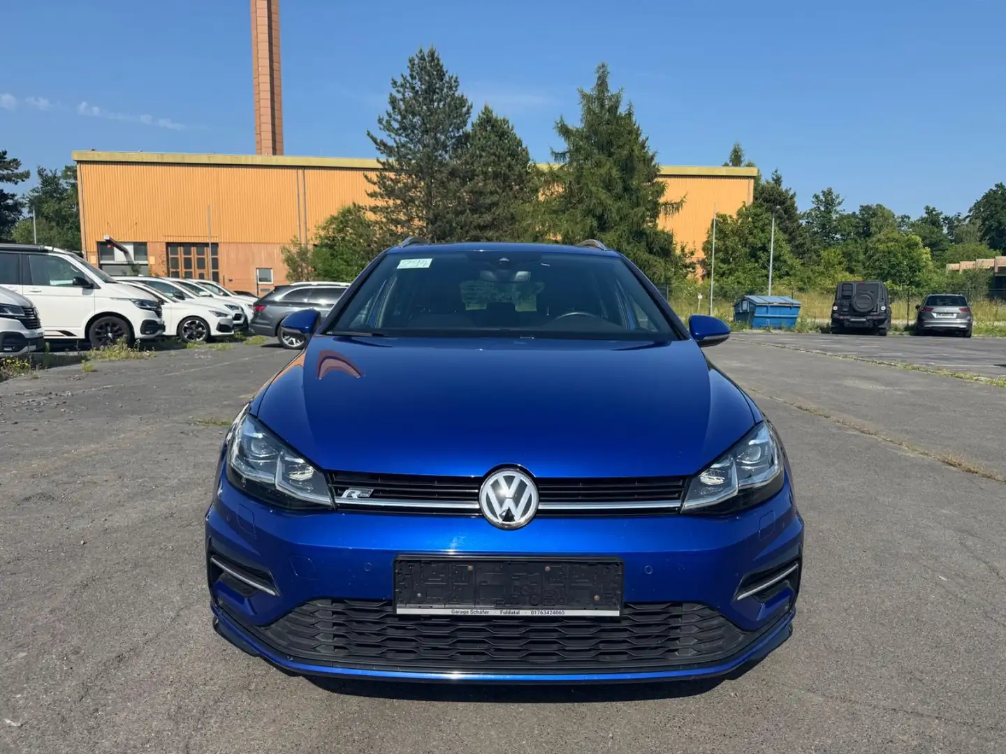 Volkswagen Golf VII Variant 2x R Line Pano LED Navi Virtual Bleu - 2