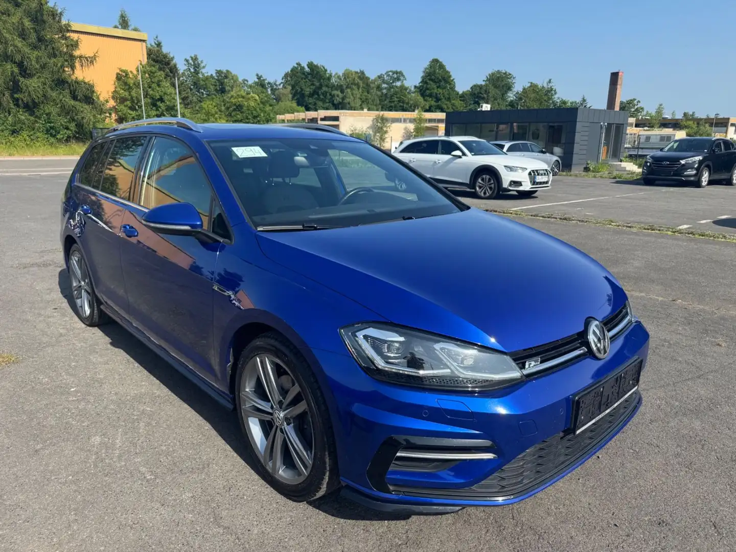 Volkswagen Golf VII Variant 2x R Line Pano LED Navi Virtual Bleu - 1