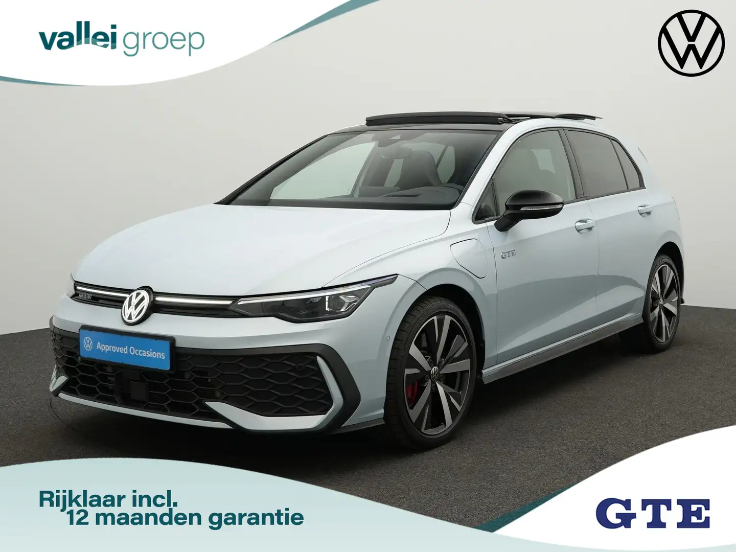 Volkswagen Golf GTE 1.5 eHybrid 272 pk DSG | Panoramadak | IQ Light | Bleu - 1