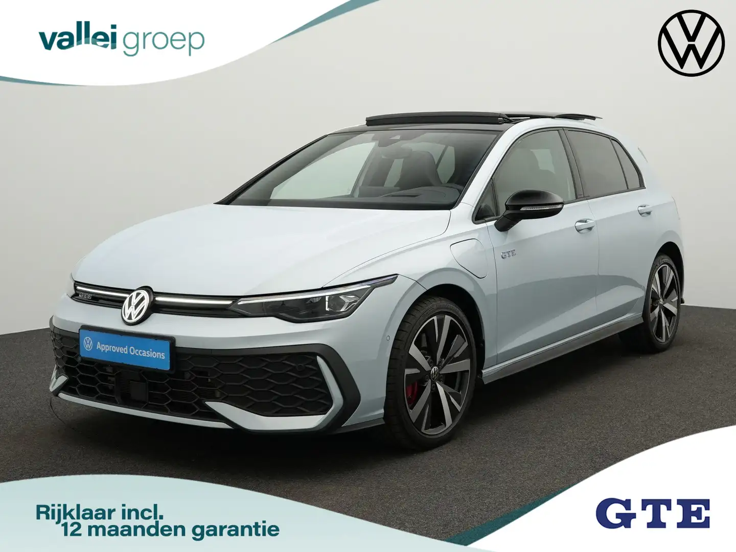 Volkswagen Golf GTE 1.5 eHybrid 272 pk DSG | Panoramadak | IQ Light | Blauw - 1