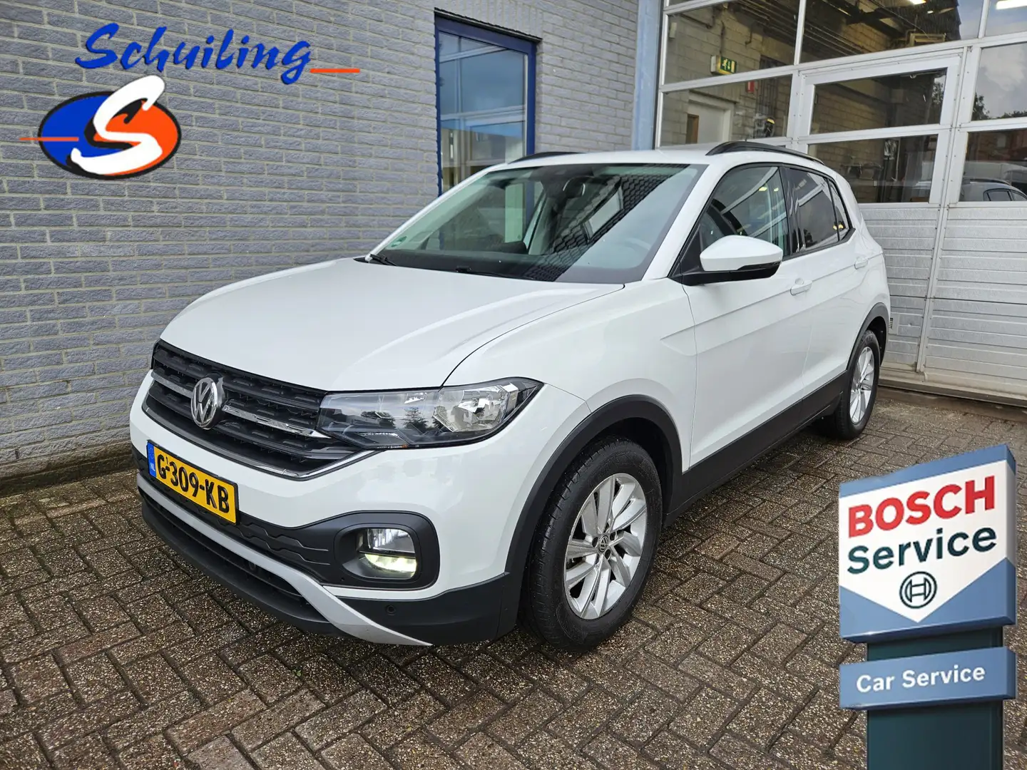 Volkswagen T-Cross 1.0 TSI Life Inclusief Afleveringskosten Weiß - 1