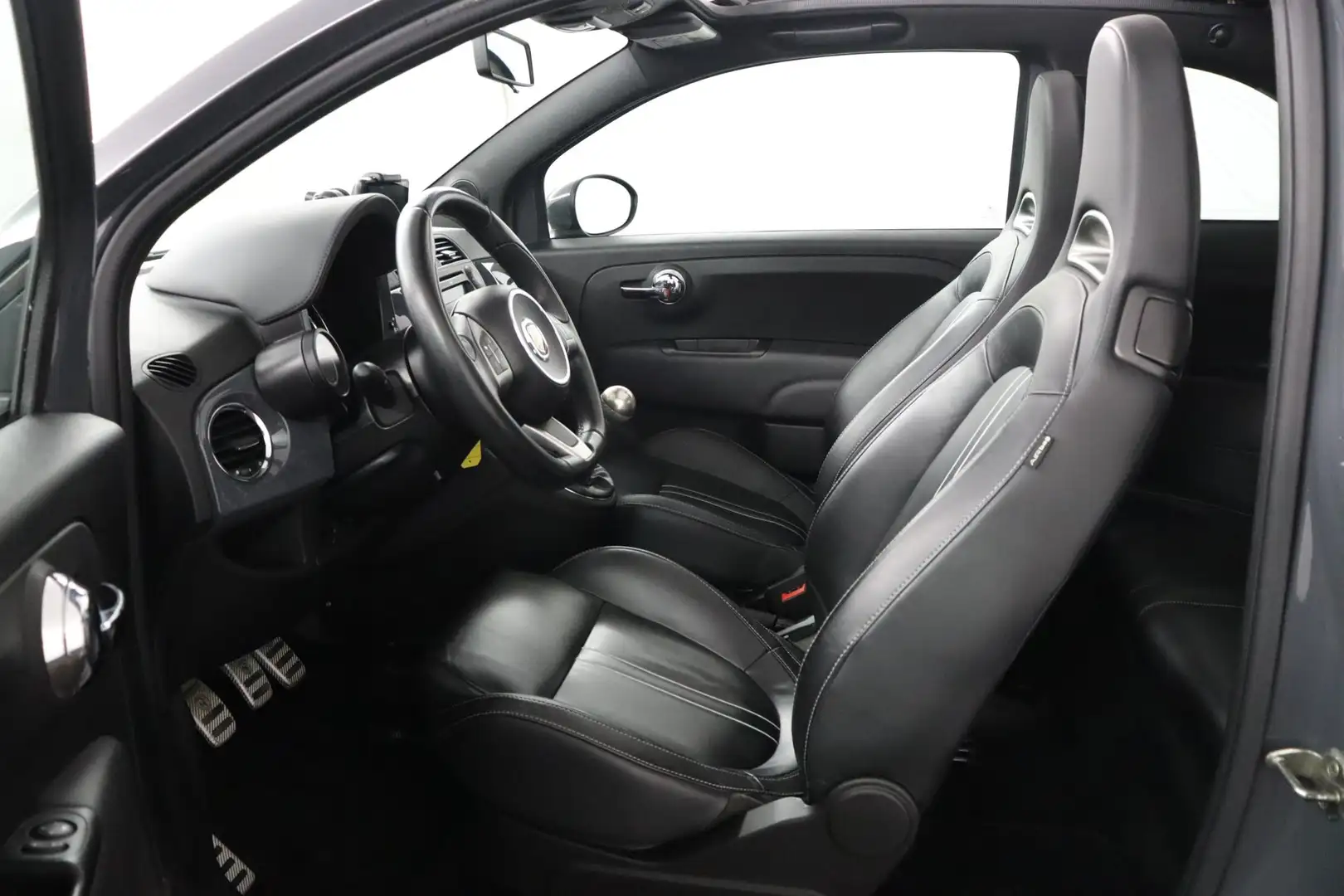 Abarth 500C 1.4 T-Jet 595C Turismo Cabrio |Leder|160PK |1e eig Gris - 2