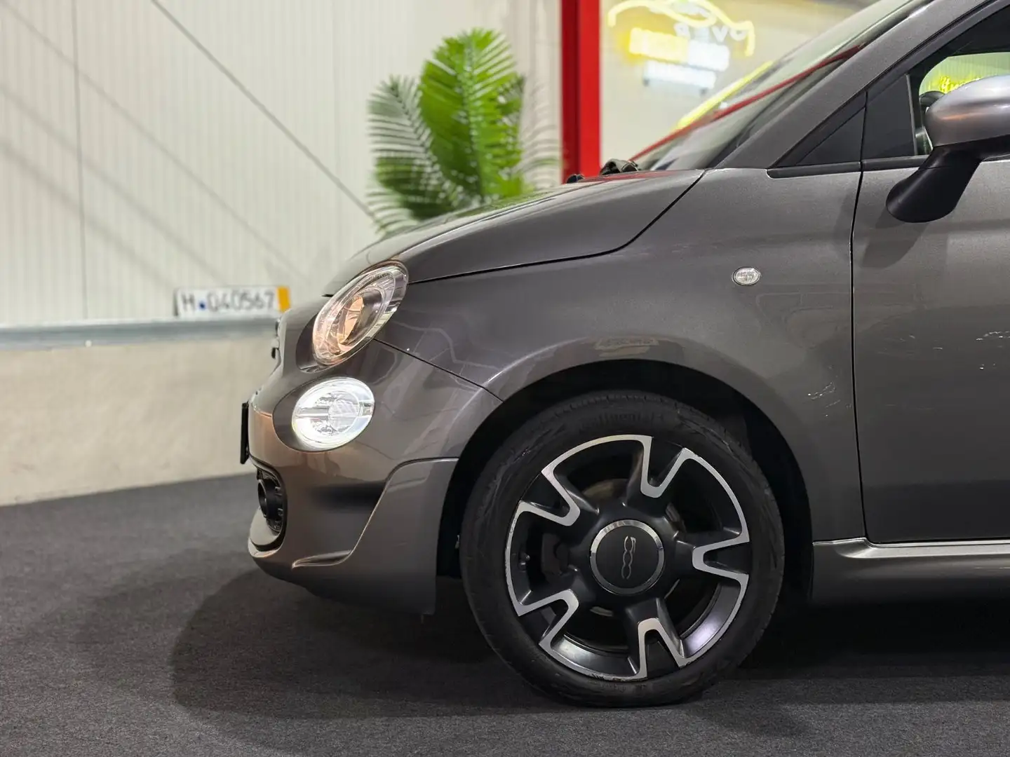 Fiat 500C RockStar*PDC*CARPLAY*NAVI*ALLWETTER*SERVICE Grau - 2