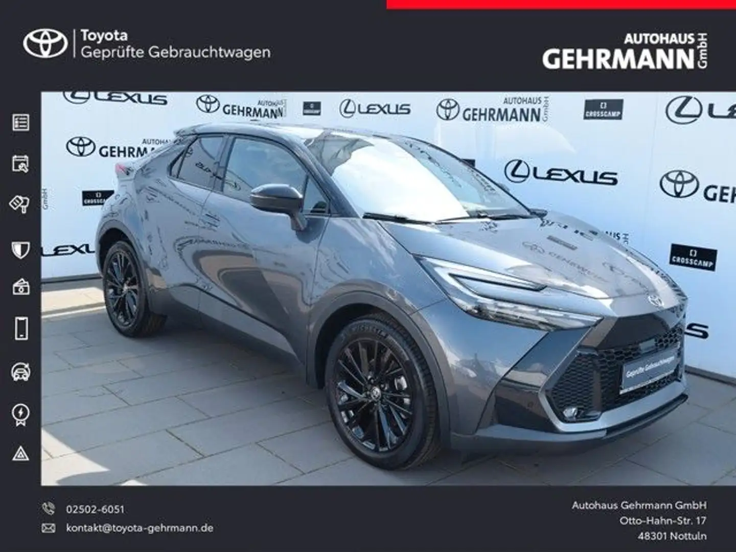 Toyota C-HR Plug-In Hybrid FWD GR Sport*Winterkomplettr Grau - 1