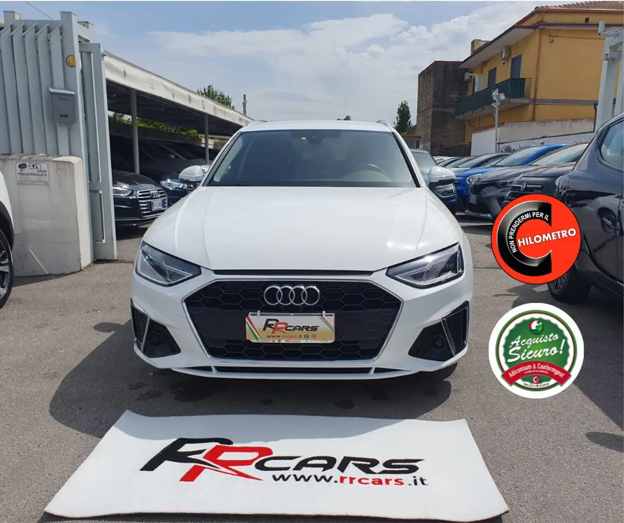 Audi A4 A4 Avant 30 2.0 tdi S Line edition 136cv s-tronic Bianco - 1