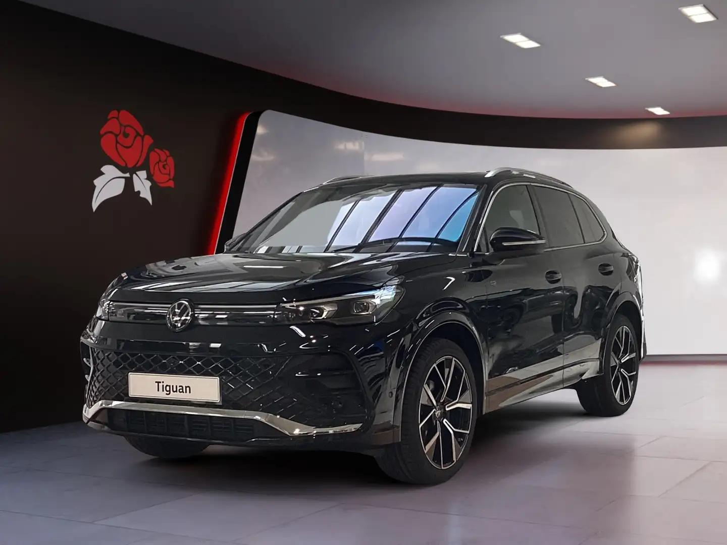 Volkswagen Tiguan R-Line 1,5 l eTSI 150 PS 7-Gang-DSG Schwarz - 2