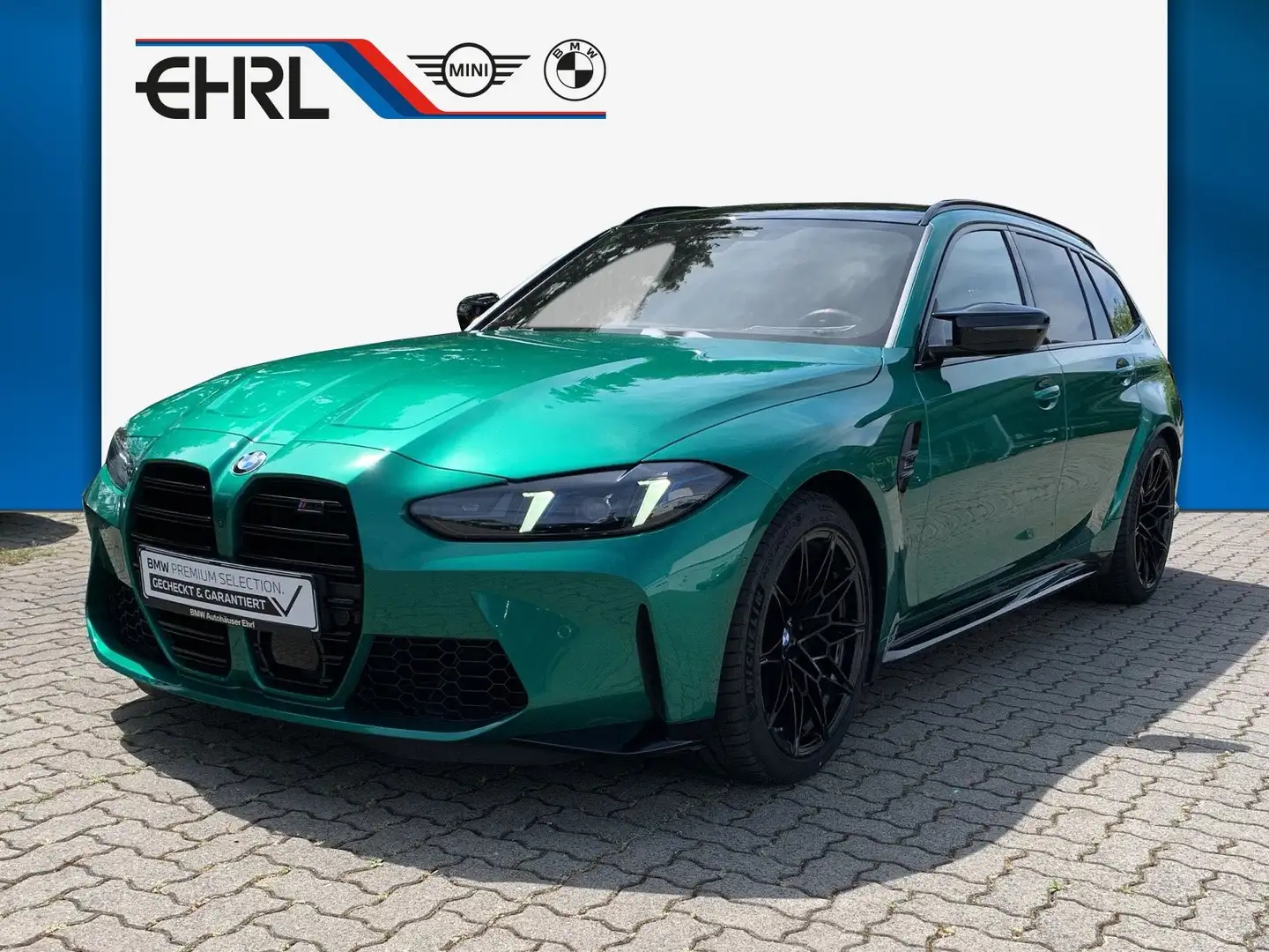 BMW M3 Competition FACELIFT DA PROF. HUD UPE114.000€ Verde - 1