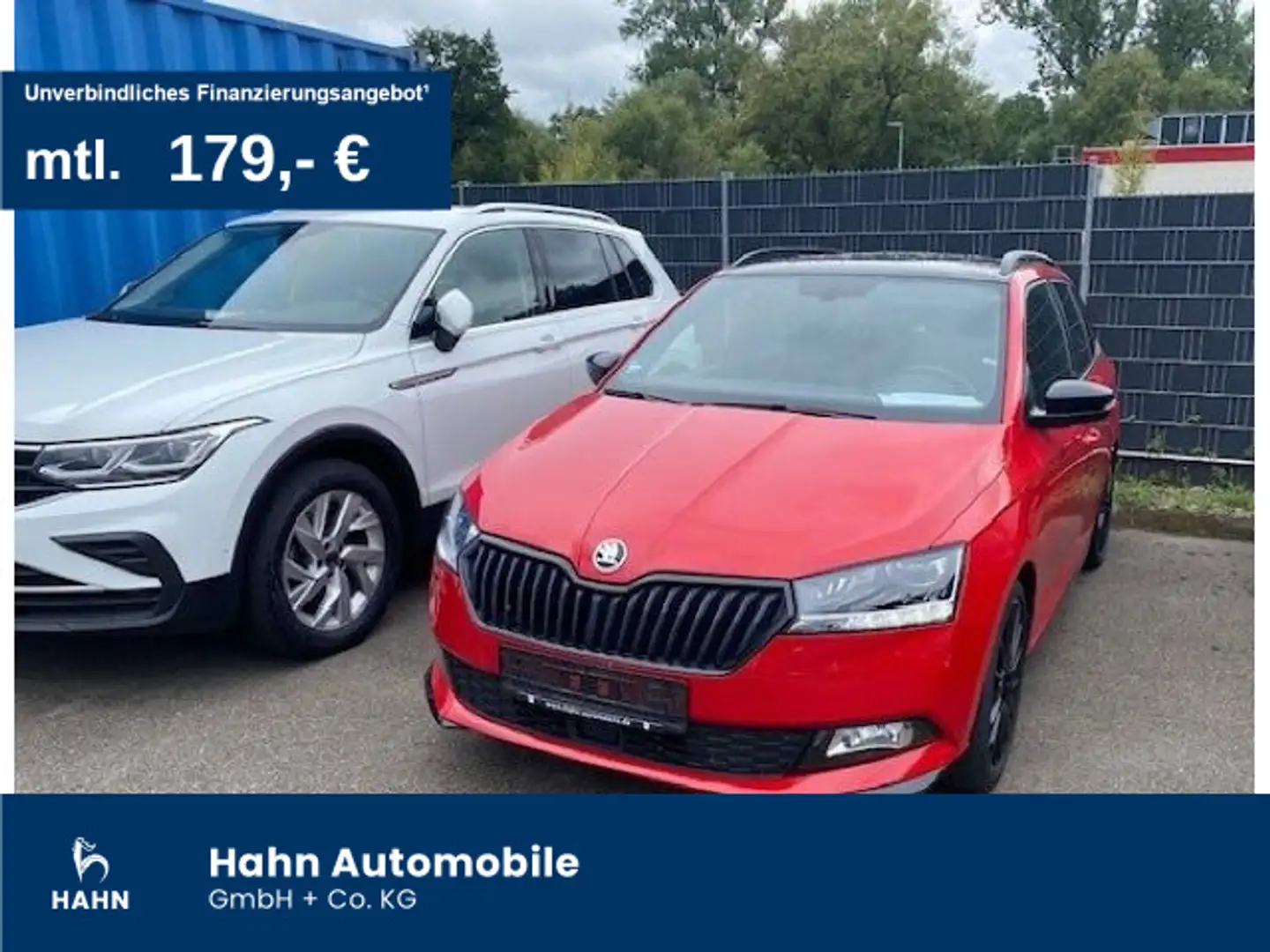 Skoda Fabia Combi 1.0 TSI Monte Carlo Navi Pano Kamera Rot - 1