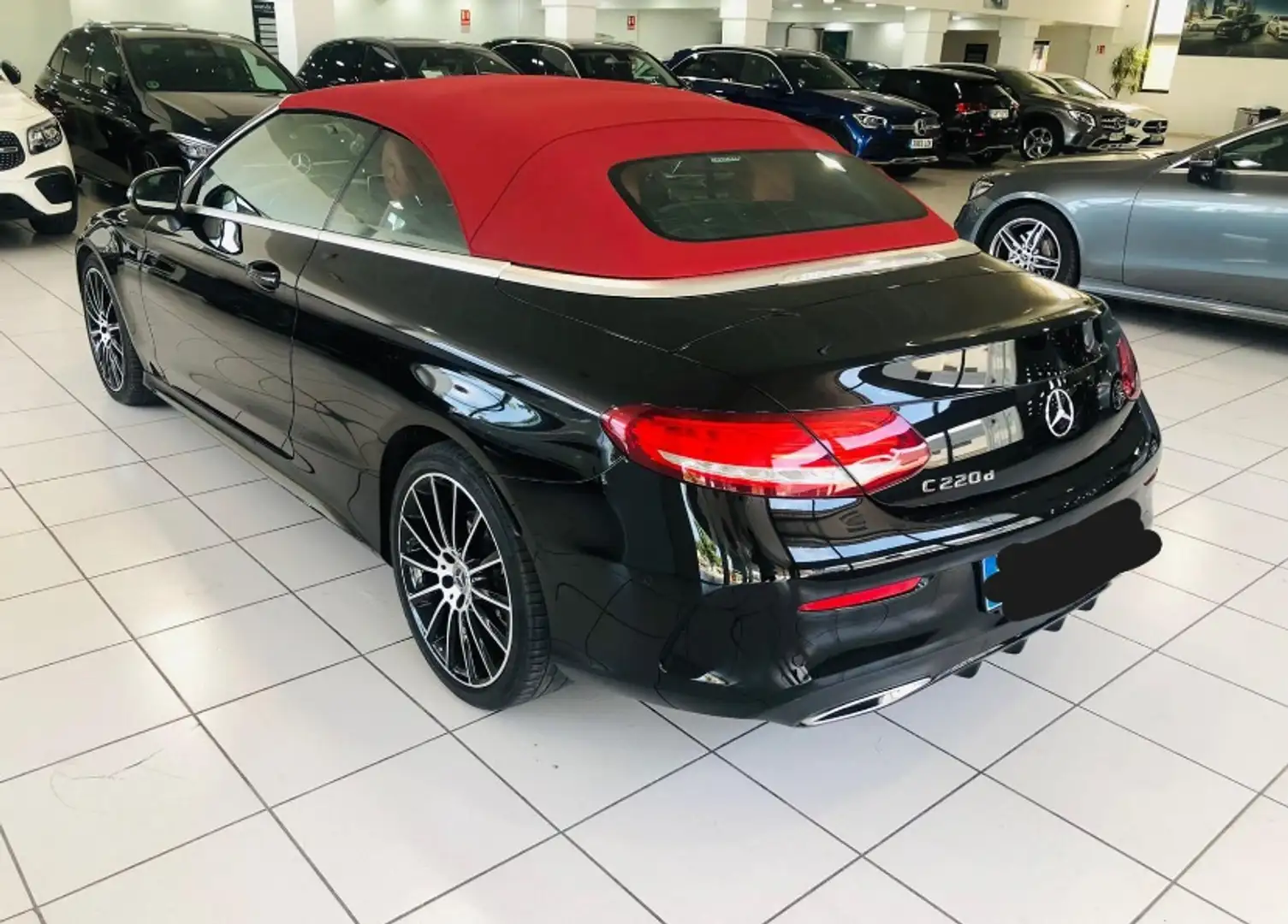 Mercedes-Benz C 220 C Cabrio 220d 9G-Tronic Negro - 2