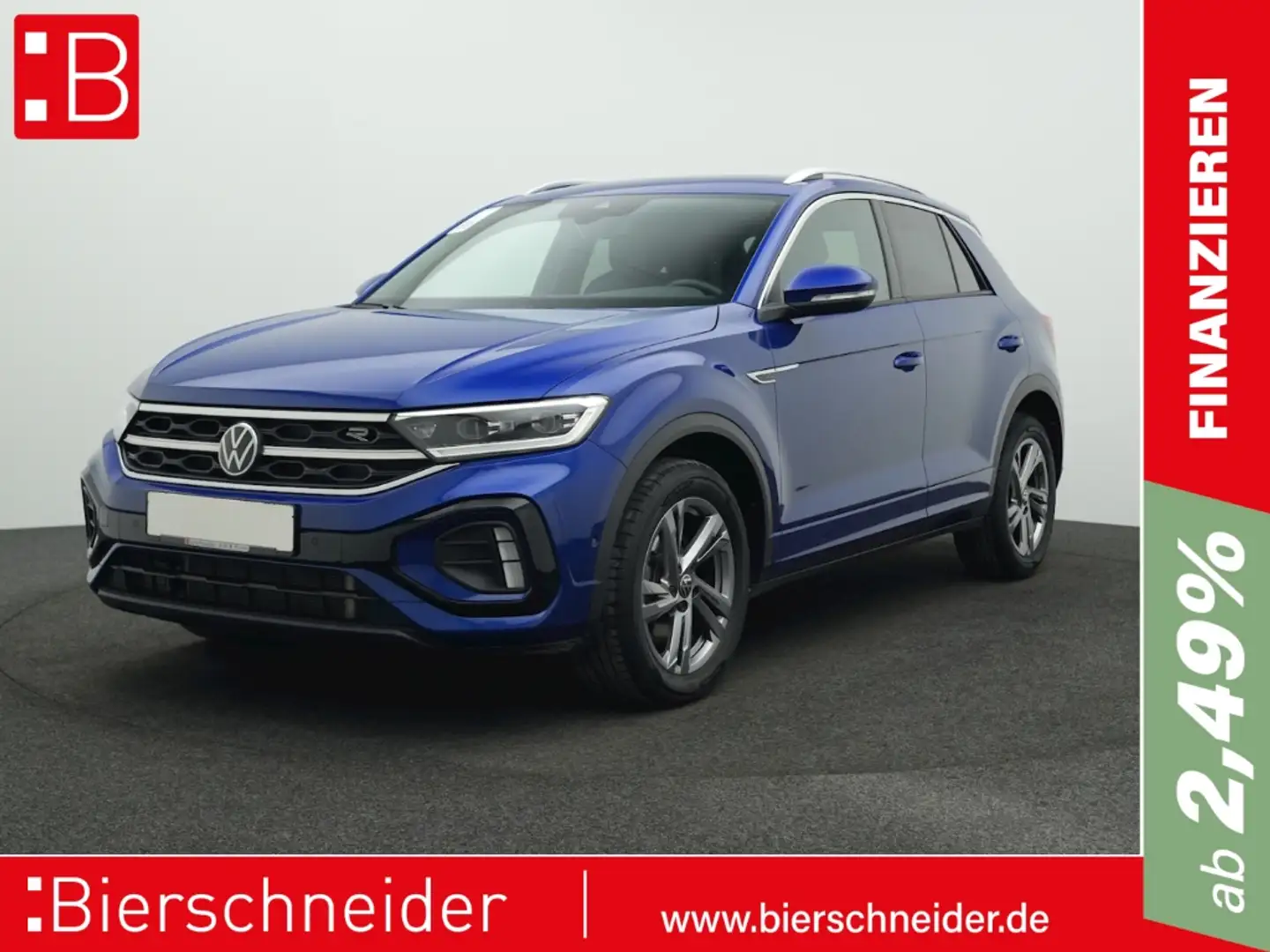 Volkswagen T-Roc 2.0 TDI DSG R-Line 5.-J.-GAR AHK NAVI Blau - 1