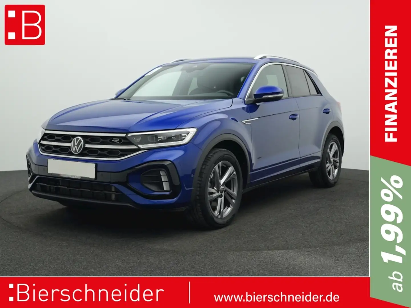 Volkswagen T-Roc 2.0 TDI DSG R-Line 5.-J.-GAR AHK NAVI Blau - 1