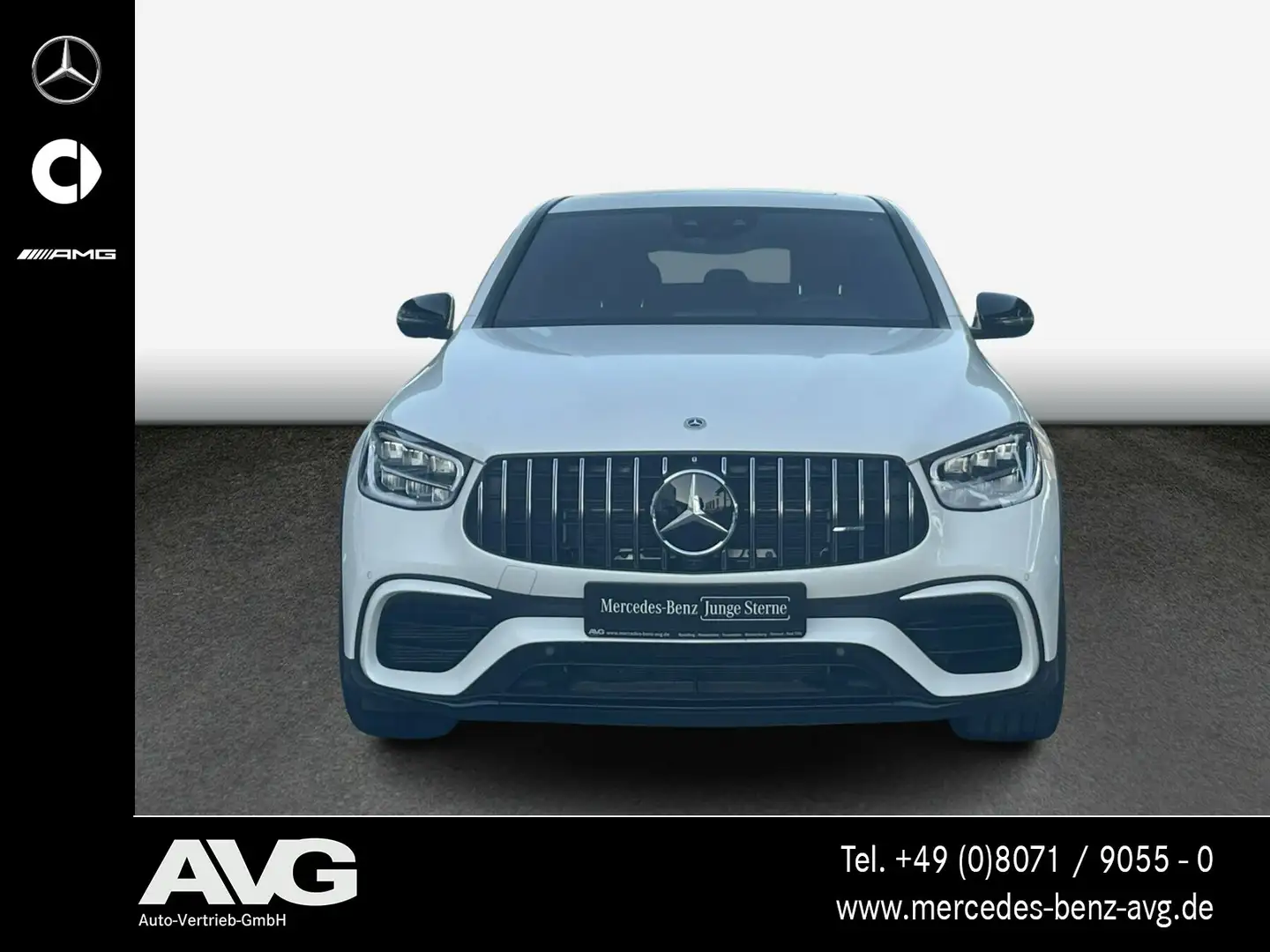 Mercedes-Benz GLC 63 AMG AMG GLC 63 4M+ Coupe Burmester HuD Memory 360° Weiß - 2